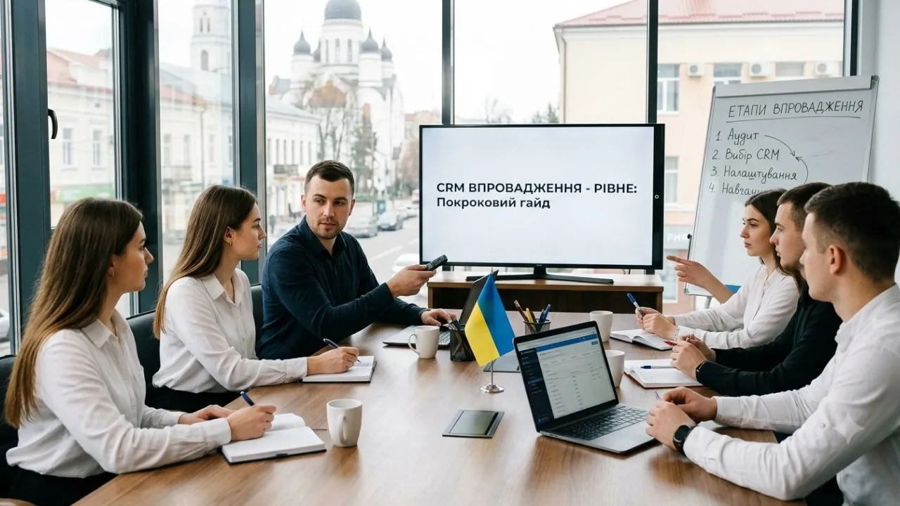 Як успішно провести впровадження CRM у рівненській компанії: покроковий гайд 