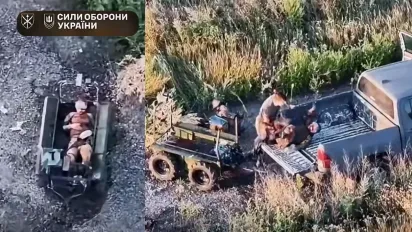 Командир Code 9.2 без бронежилета врятував двох поранених бійців під дронами - фото
