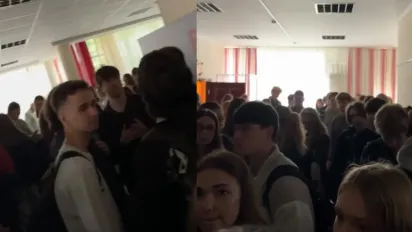 Скандал у КНУ: студентів відправили до метро через нестачу місць в укритті - фото